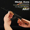 Replica Subfusil A Escala Full Metal, Armable, Con Balas