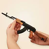 Replica Subfusil A Escala Full Metal, Armable, Con Balas