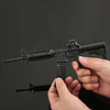Replica Subfusil A Escala Full Metal, Armable, Con Balas