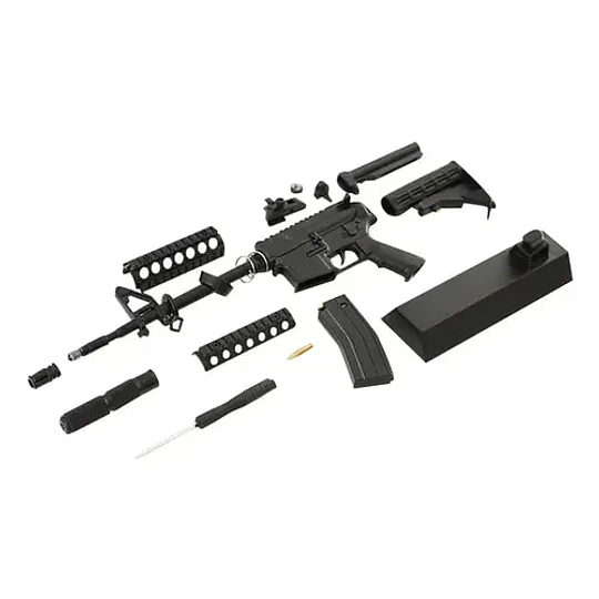 Replica Subfusil A Escala Full Metal, Armable, Con Balas