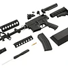 Replica Subfusil A Escala Full Metal, Armable, Con Balas