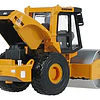 Rodillo Compactador Full Metal, Escala 1:50 Amarillo