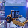 Rodillo Compactador Full Metal, Escala 1:50 Amarillo