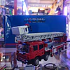 Kdw Camion De Bombero Con Escalera D Rescate 1:50 Full Metal Rojo