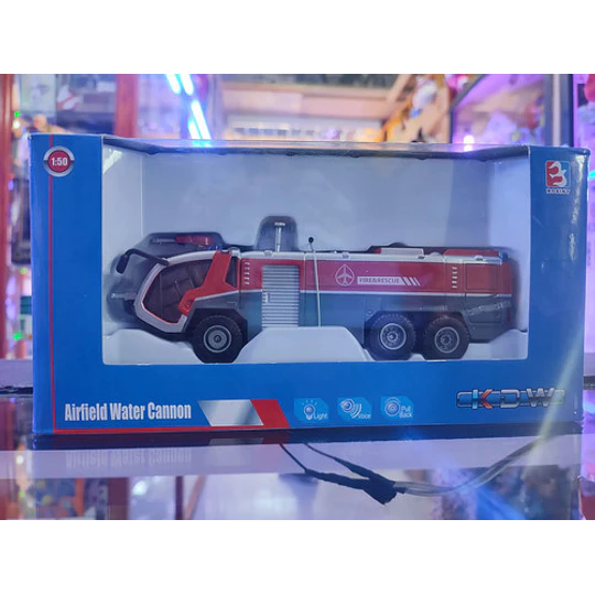 Camion De Bombero De Rescate, Con Luces Y Sonidos A Escala