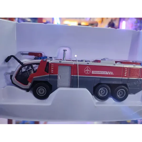 Camion De Bombero De Rescate, Con Luces Y Sonidos A Escala