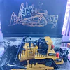 Bulldozer Huina 1700 A Escala 1:50 Full Metal