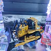 Bulldozer Huina 1700 A Escala 1:50 Full Metal