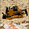 Bulldozer Huina 1700 A Escala 1:50 Full Metal