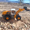 Grua Horquilla Articulada De Alto Tonelaje Escala 1:50 Metal Amarillo