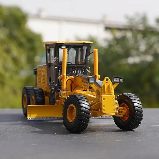 Motoniveladora Shantui Sg21 1:35 Modelo De Metal Detallado Amarillo