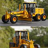 Motoniveladora Shantui Sg21 1:35 Modelo De Metal Detallado Amarillo