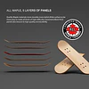 Skate Dedos Madera Profesional Rodamiento Fingerboard Finger