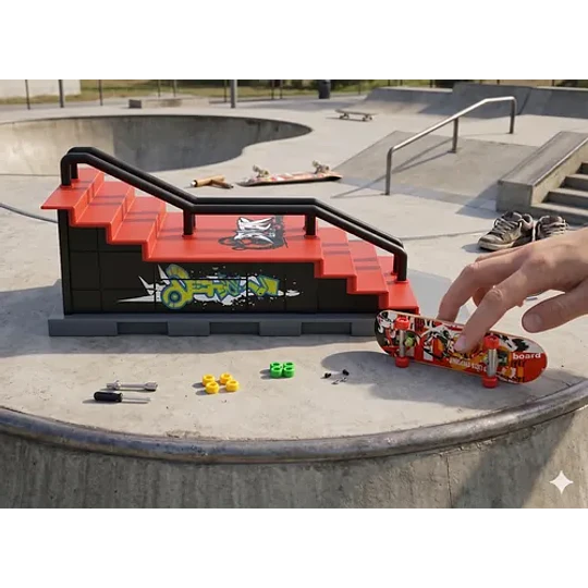 Fingerboard Skate Rampas Patinetas De Dedos