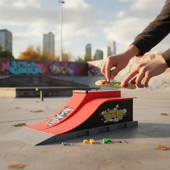 Fingerboard Skate Rampas Patinetas De Dedos