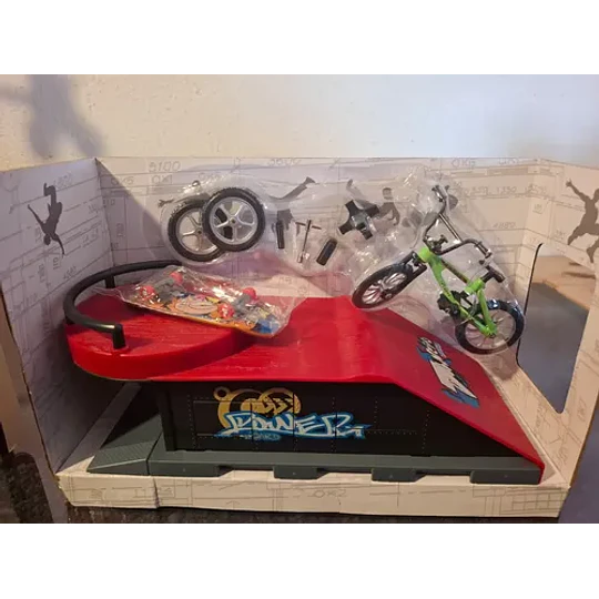 Fingerboard Skate Rampas Patinetas De Dedos