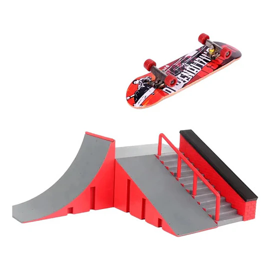 Mini Skatepark Modular De Alta Calidad Con 4 Diseños Unibles
