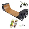 Rampa Profesional Fingerboard, Envio Gratis+ Patineta De Mad