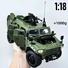 Vehículo Militar Dongfeng 1:18 Metal 1kg - Sonido Y Luces