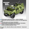 Vehículo Militar Dongfeng 1:18 Metal 1kg - Sonido Y Luces