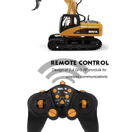 Vehículo de juguete a control remoto HuiNa 1570 1:14