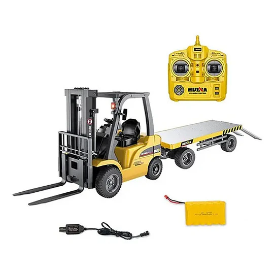 Máquina Logística 3 En 1 Grúa Horquilla Y Grúa De Carga Rc