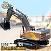 Excavadora Escala 1:50 Full Metal Huina 1721
