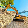 Pack Excavadora Mas Camion Lagarto Huina 1611, Full Metal