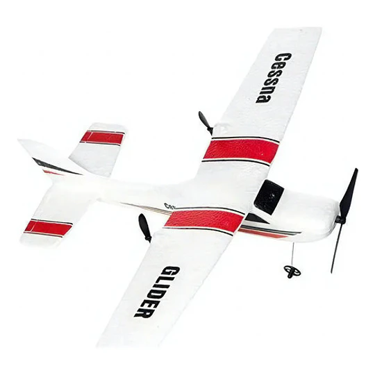 Avión Rc De Espuma Epp Con Control Remoto Y 2 Canales