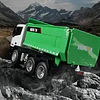 Camión Volquete A Control Remoto Huina 1556 Verde 1:18