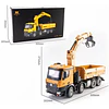 Camion Grua Huina 1538 Escala 1:14 Control Remoto Rc Madera Amarillo