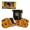 Rodillo Compresor En Miniatura De Metal Huina 1724, 1:50 Amarillo