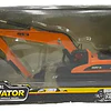 Excavadora, Escala 1/50, Huina, 27cms De Largo Color Naranja