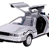 Back To The Future Parte 2 Time Machine Delorean 1:32 Jada Color Gris