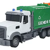 Camion De Basura A Escala 1:24, Rc, Bateria Recargable Verde