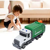 Camion De Basura A Escala 1:24, Rc, Bateria Recargable Verde