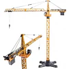 Huina 1740 Grua Pluma/torre A Escala 1:50 Amarillo Y Negro