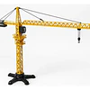 Huina 1740 Grua Pluma/torre A Escala 1:50 Amarillo Y Negro