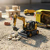 Vehículo De Juguete Huina Modelo 1:50 Metalico Excavadora