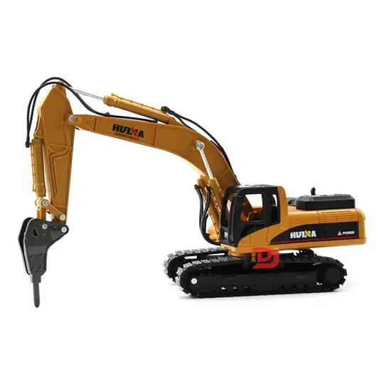 1711 Excavadora Huina De Brazo Largo A Escala 1:50 Excavadora