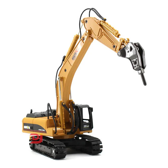 1711 Excavadora Huina De Brazo Largo A Escala 1:50 Excavadora