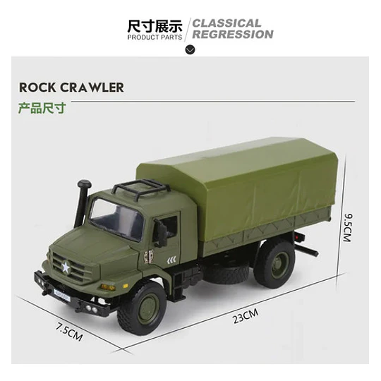 Caja De Camión Militar Kdw-685007-36 - Cadivei A Escala 1:36