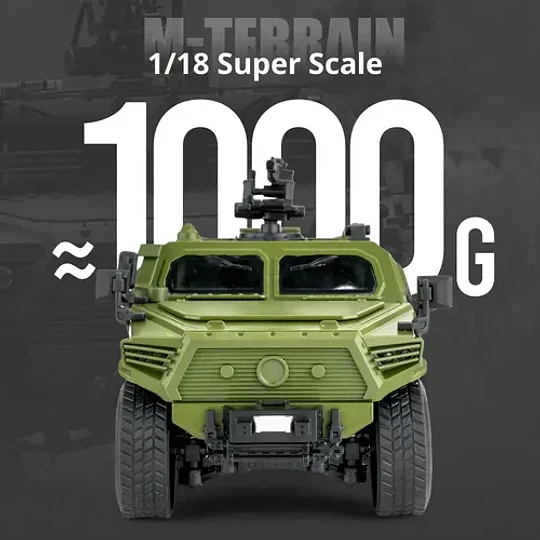 Tanque Militar Full Metálico Modelo Dongfeng  Escala 1:18 Dongfeng Mengshi