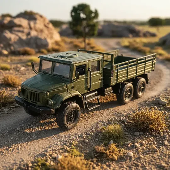 Camión Transportador 1:36 Kdw Sin Techo Kdw