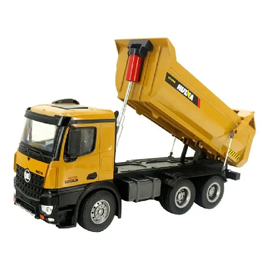 Camion Volquete Rc, Full Metal, Huina 1582, 1:14