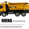 Camion Volquete Rc, Full Metal, Huina 1582, 1:14