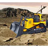 Bulldozer Huina 1554 1:16 Rc  Construccion 11 Ch