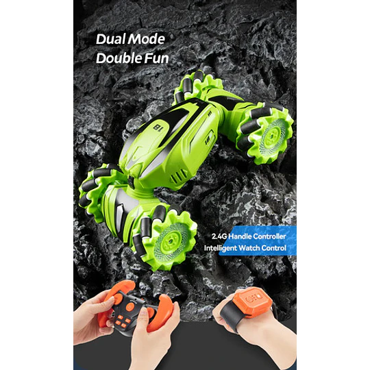 Auto Twist Doble Control, Rc , Bateria Recargable