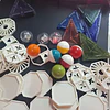 Set 101 Piezas Pista Bolitas Magnéticos 3d, Con Luces