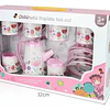 Set De Juego De Té 14 Piezas De Loza